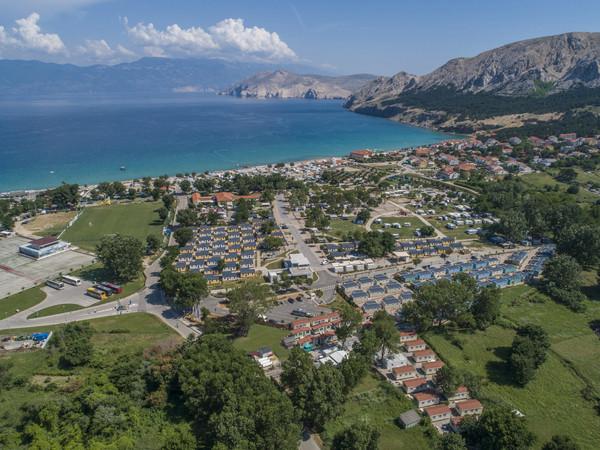 4 Sterne Hotel: Baska Beach Camping Resort - Baska, Insel Krk