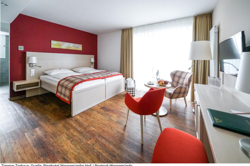 4 Sterne Hotel: Ringhotel Warnemünder Hof - Warnemünde, Mecklenburg-Vorpommern, Bild 3