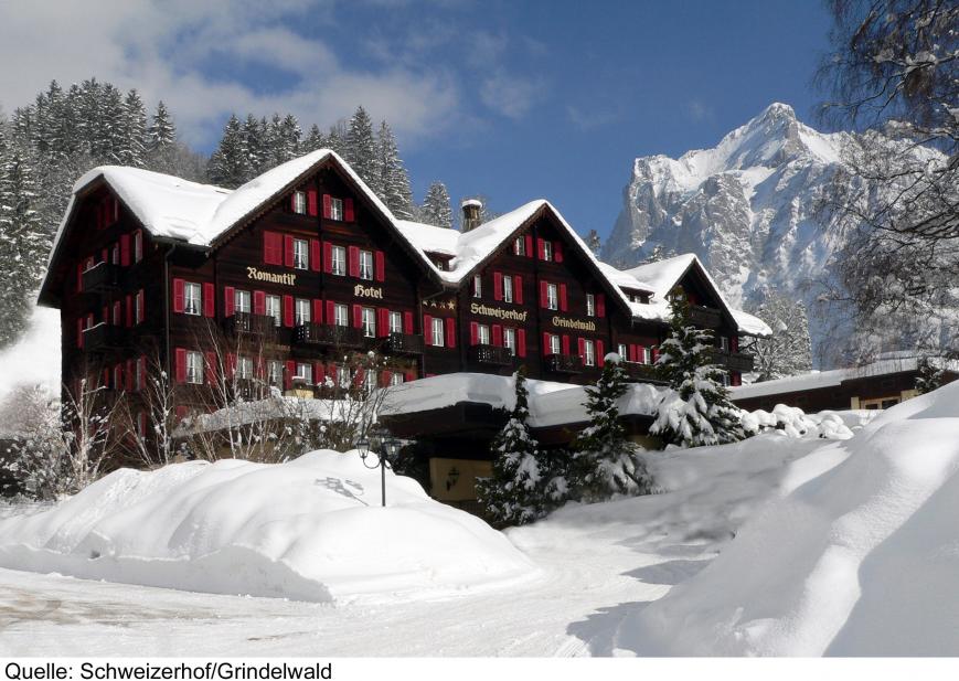 4 Sterne Hotel: Romantik Hotel Schweizerhof - Grindelwald, Bern