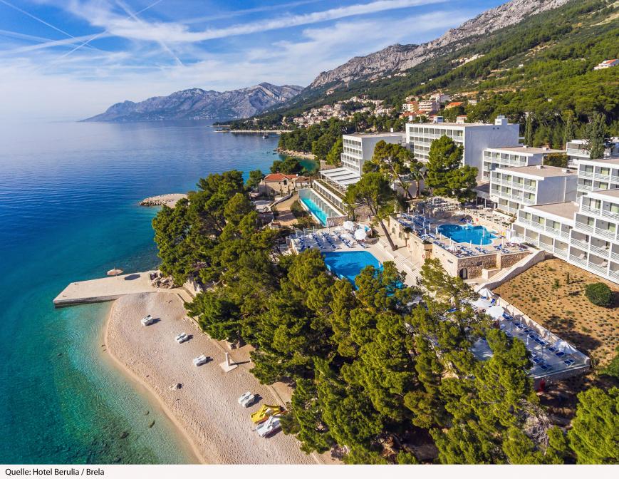 5 Sterne Hotel: SENTIDO Bluesun Berulia - Brela, Dalmatien, Bild 1