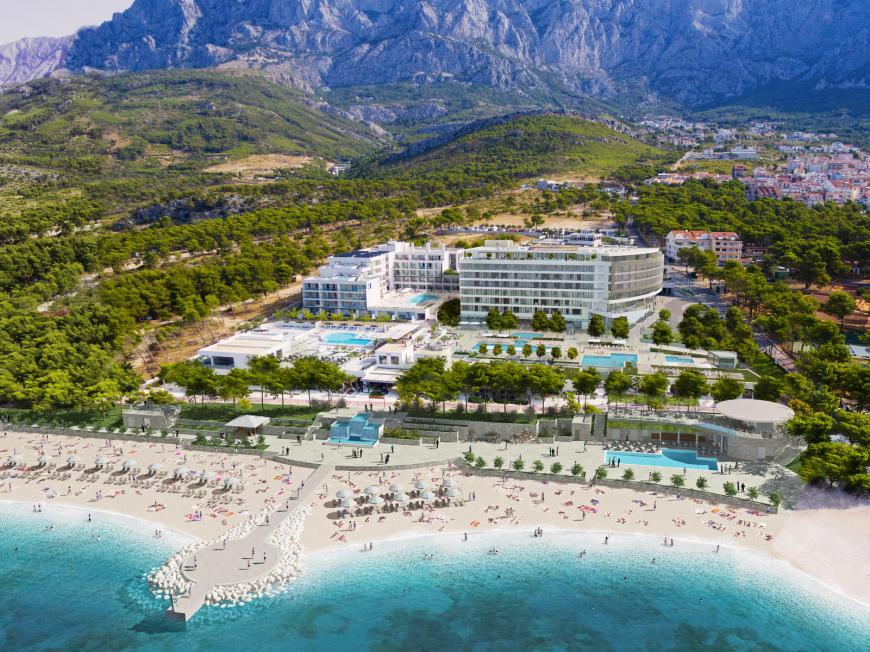 5 Sterne Hotel: Aminess Khalani Beach Hotel - Makarska, Dalmatien
