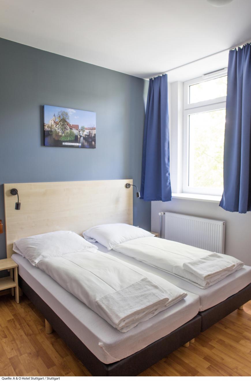 Pauschalreise 2 Schlafzimmer Hotel A&O Stuttgart City