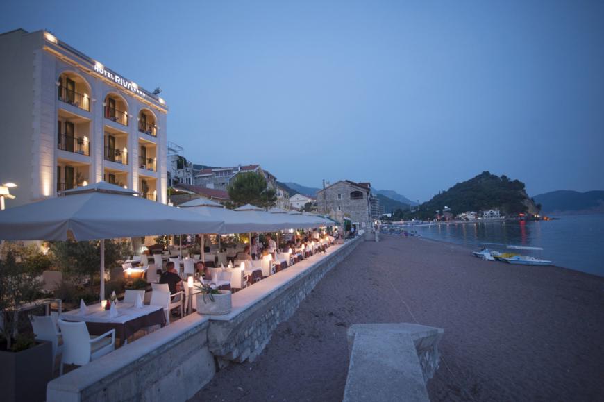 4 Sterne Familienhotel: Hotel Riva by Aycon - Petrovac, Montenegrinische Adriaküste