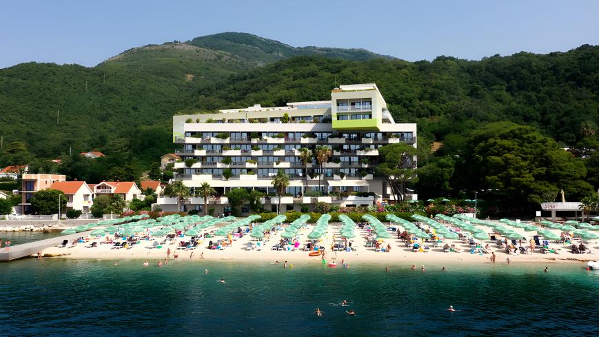 4 Sterne Familienhotel: Carine Hotel Park Bijela 4* - Bijela, Montenegrinische Adriaküste