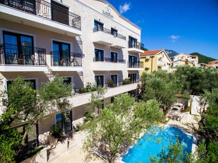 4 Sterne Familienhotel: Hotel Harmony by Aycon - Petrovac, Montenegrinische Adriaküste