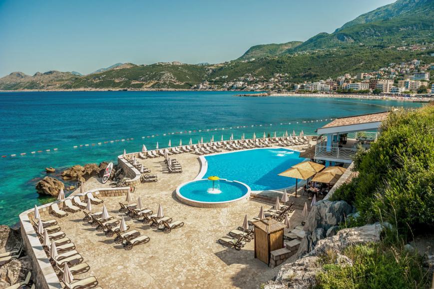 4 Sterne Familienhotel: Wind Rose Resort - Dobra Voda, Montenegrinische Adriaküste
