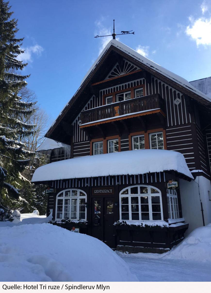 3 Sterne Hotel: Tri Ruze - Spindleruv Mlyn, Böhmen