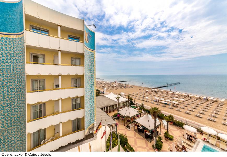 4 Sterne Hotel: Luxor & Cairo - The Beach Resort - Lido di Jesolo, Venetien