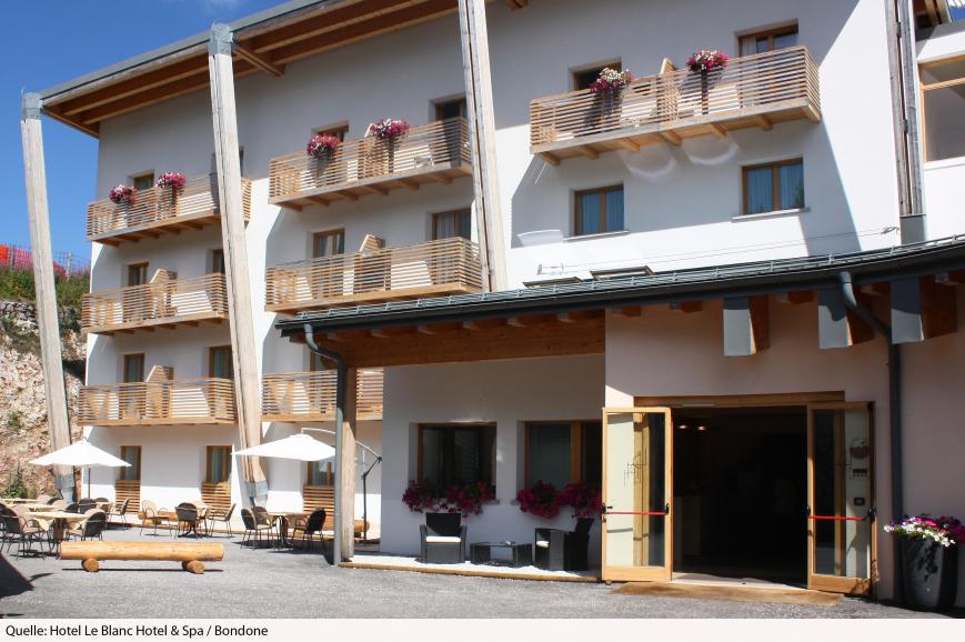 4 Sterne Hotel: Le Blanc Hotel & Spa - Monte Bondone, Südtirol