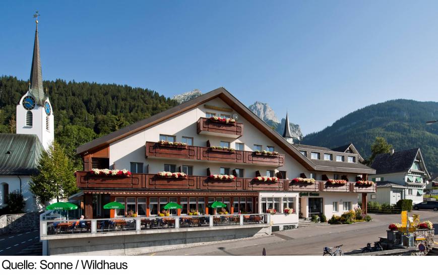 3 Sterne Hotel: Sonne Wildhaus - Wildhaus - Unterwasser, St. Gallen, Bild 1