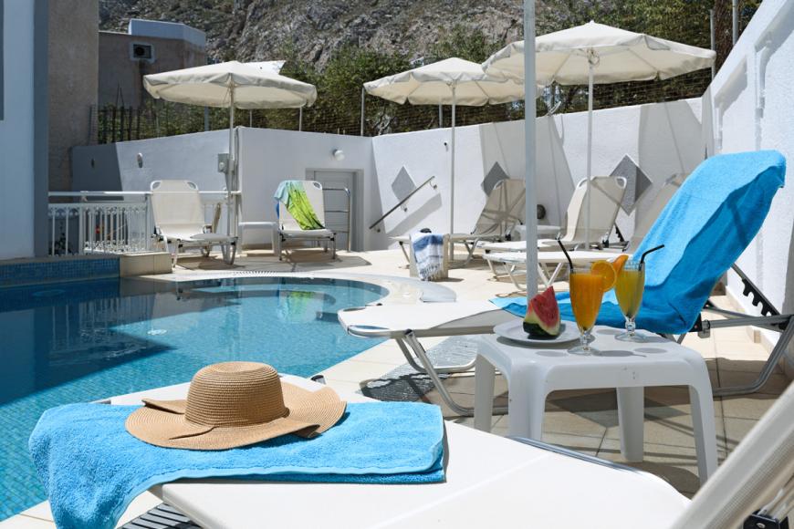 3 Sterne Hotel: Glaros - Kamari, Santorini, Bild 2