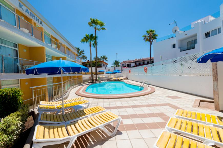 2 Sterne Hotel: Karina - Playa del Ingles, Gran Canaria (Kanaren), Bild 3