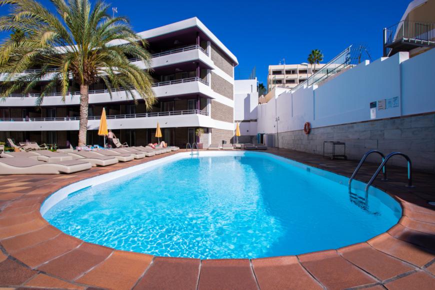 2 Sterne Hotel: Las Jacarandas - Playa del Ingles, Gran Canaria (Kanaren), Bild 1