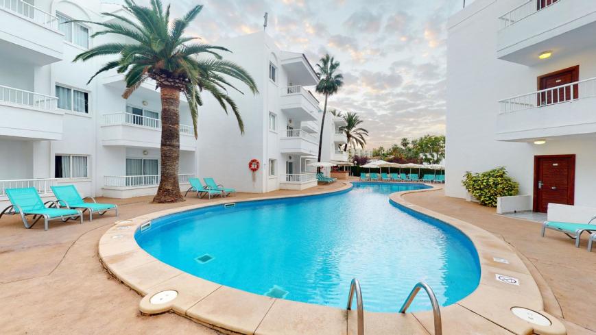 2 Sterne Hotel: Palm Garden Apart - Alcudia, Mallorca (Balearen), Bild 2