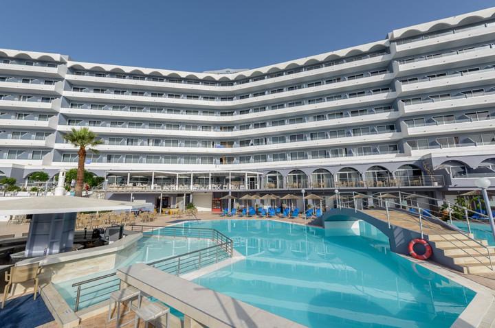4 Sterne Hotel: Olympos Beach Hotel - Faliraki, Rhodos, Bild 2