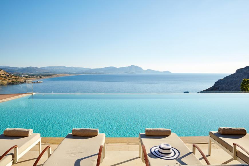 5 Sterne Hotel: Lindos Blu - Lindos, Rhodos, Bild 2