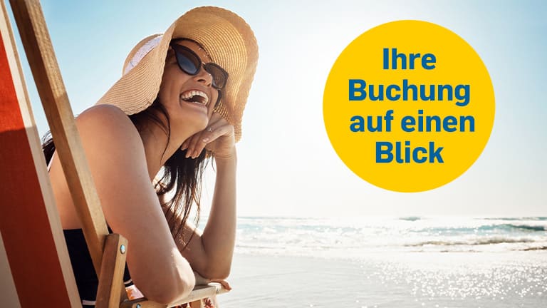 Meine Buchung - jetzt anmelden!