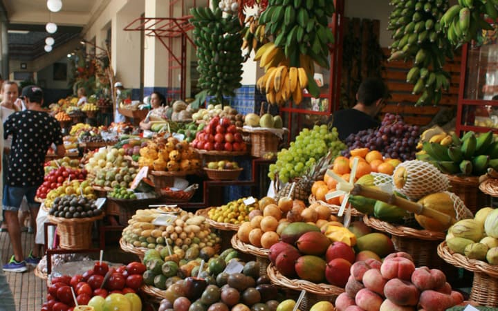 Markt in Madeira