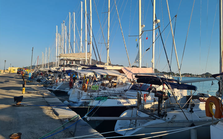 Hafen von Zakynthos