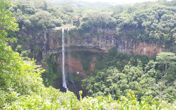 Chamarel Wasserfall