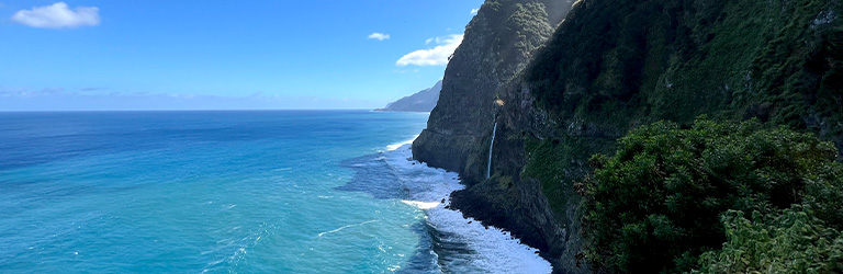 Ronja H. und Stina R. auf Madeira