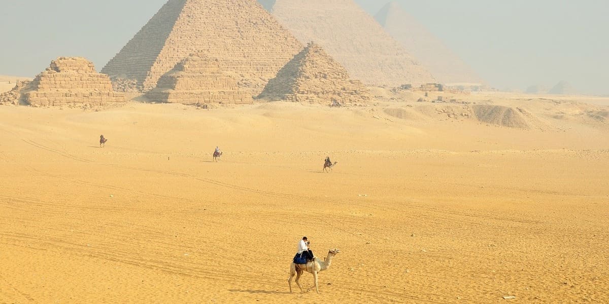 Ägypten Kamelreiten