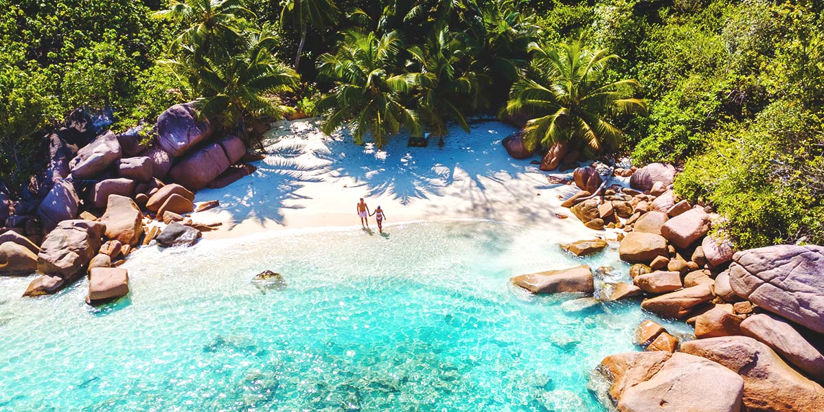 Anse Lazio auf den Seychellen