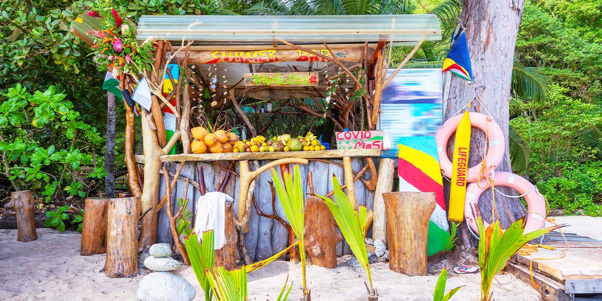 Essen und Trinken auf den Seychellen