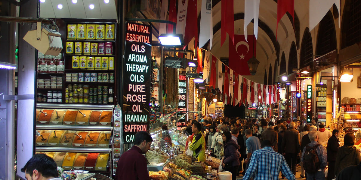 Basar in der Türkei