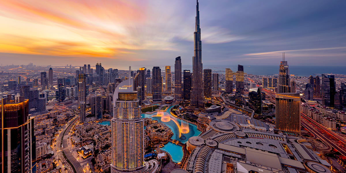 Burj Khalifa in Dubai