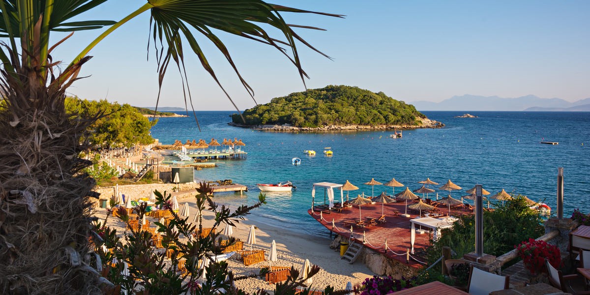 Strand in Albanien