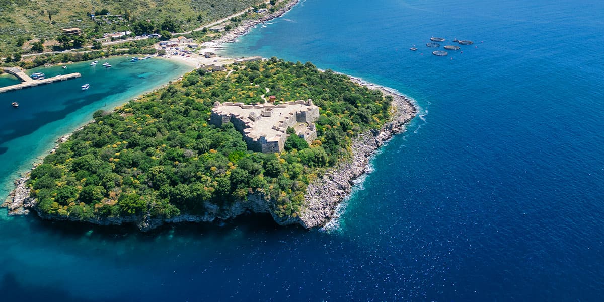 Porto Palermo in Albanien
