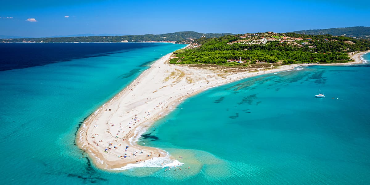 Possidi Beach in Chalkidiki