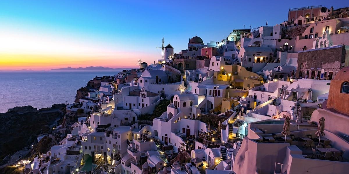 Santorini in Griechenland