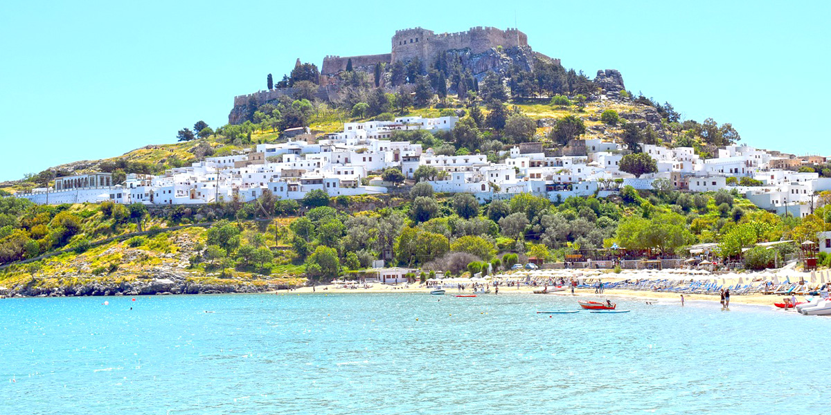 Pauschalurlaub Rhodos: Lindos Beach