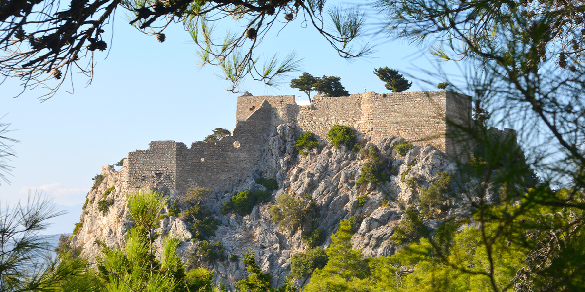 Urlaub Rhodos: Die Monolithos-Burg