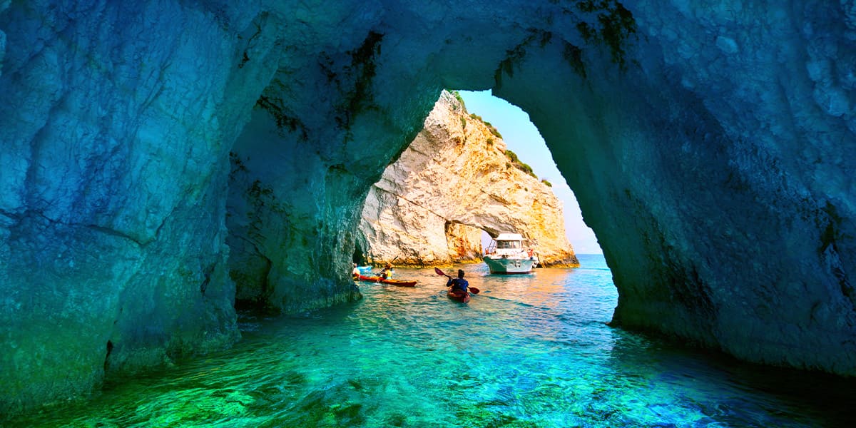 Zakynthos Urlaub: Die Blue Caves