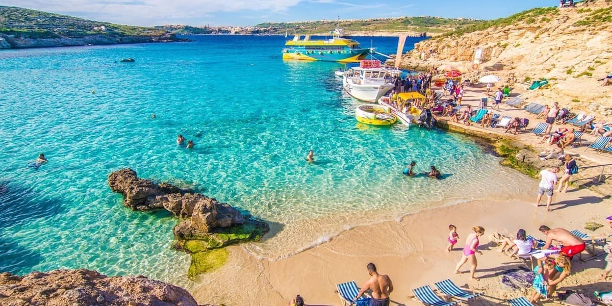 Strand auf Malta