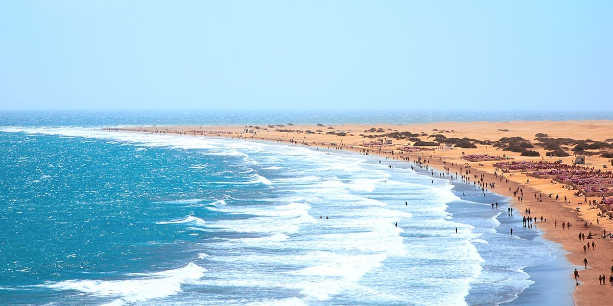 Strand und Meer auf Gran Canaria
