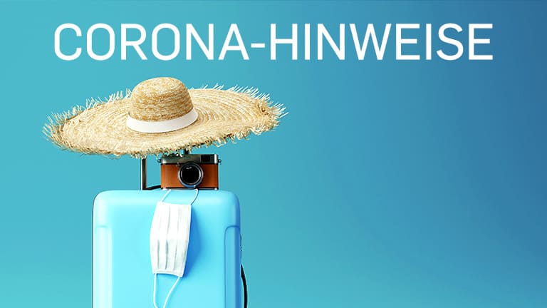 Corona-Hinweise: Urlaub trotz Corona